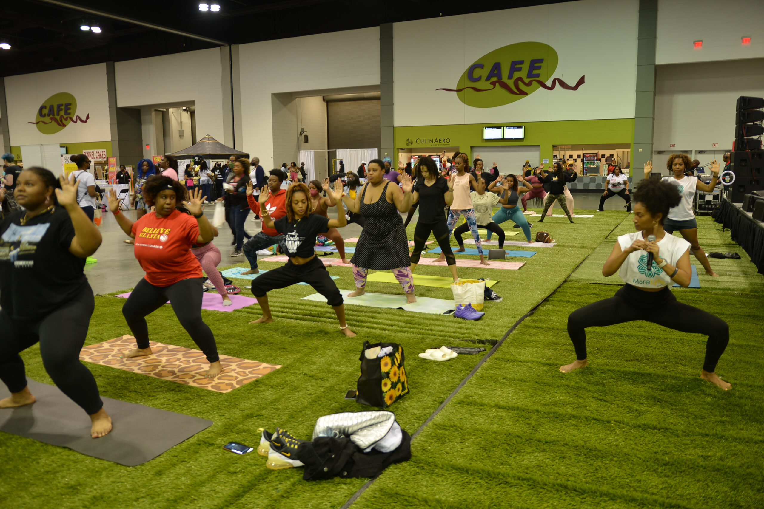 Yoga On The Lawn